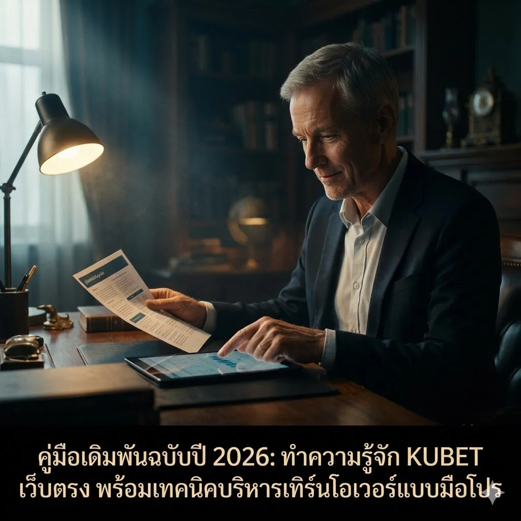 คู่มือเดิมพันฉบับปี 2026: ทำความรู้จัก KUBET เว็บตรง พร้อมเทคนิคบริหารเทิร์นโอเวอร์แบบมือโปร