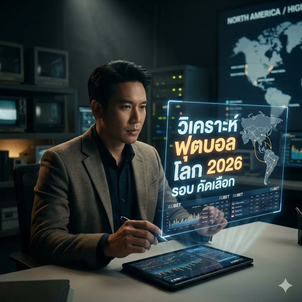 วิเคราะห์ ฟุตบอล โลก 2026 รอบ คัดเลือก: ผสานพลังข้อมูลสู่กลยุทธ์ทำกำไรบน KUBET แบบมืออาชีพ